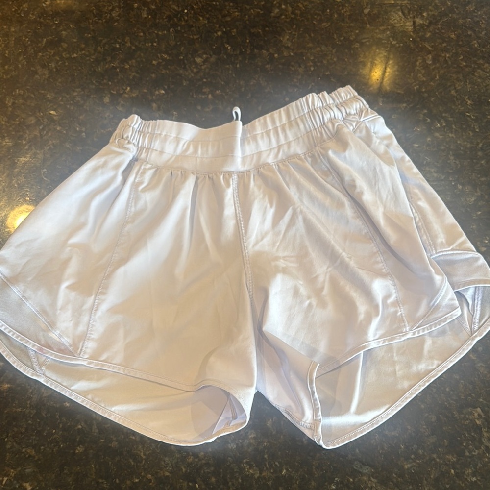 Women's Light Blue Athletic Shorts